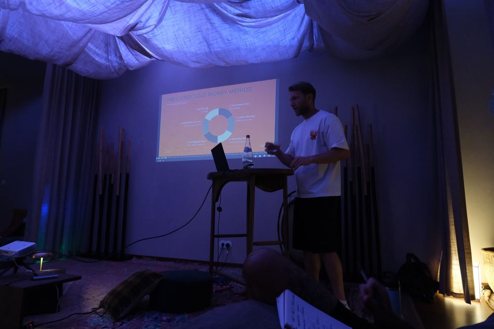 Teaching the six movements of the Conscious Money Method